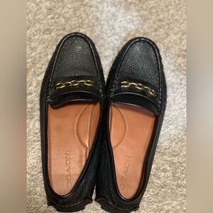 Coach size 9.5 black flats